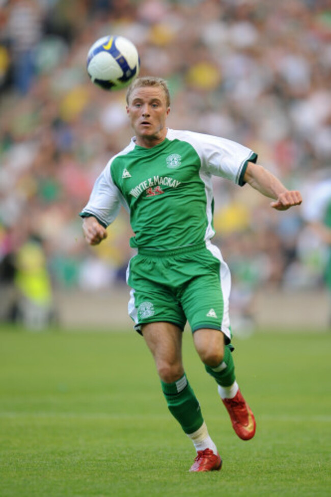 Soccer - Friendly - Hibernian v Barcelona - Murrayfield