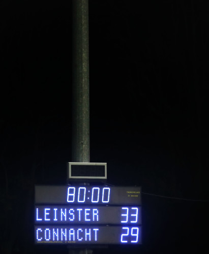 A general view of the final score