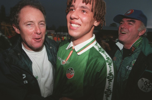 Brian Kerr and Liam George 14/5/1998