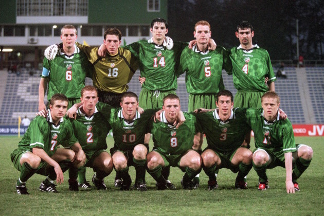 The Ireland team