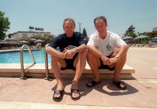 Howard Wilkinson and Brian Kerr