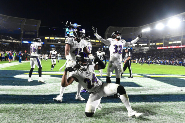 NFL: Baltimore Ravens at Los Angeles Chargers