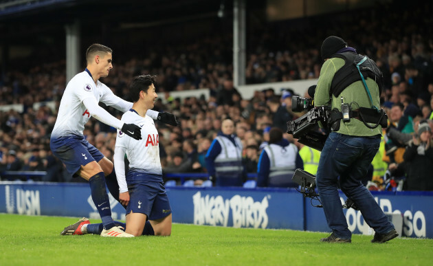 Everton v Tottenham Hotspur - Premier League - Goodison Park