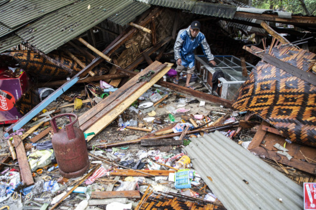 Indonesia: Volcano-Triggered Tsunami Hits Indonesia's Sunda Strait