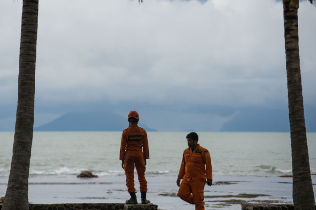 INDONESIA-BANTEN-VOLCANO ANAK KRAKATAU-ACTIVITY