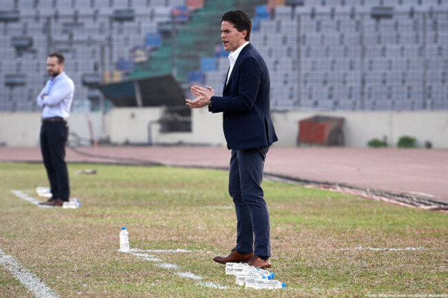 Saif Sporting Club v Dhaka Abahani.  Quarter-final of the Walton Independence Cup 2018. Dhaka, Bangladesh. 13 Dec 2018.