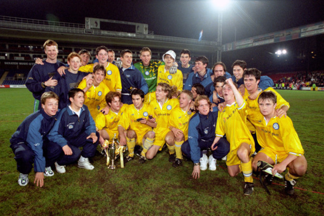 Soccer ... F.A. Cup Youth Cup Final 2nd Leg ... Crystal Palace v Leeds United