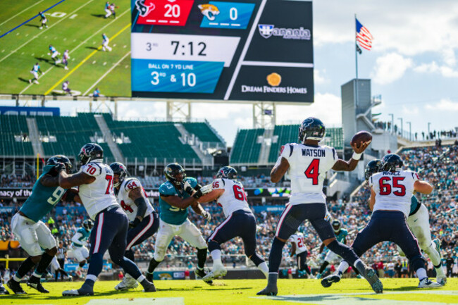 NFL 2018: Texans vs Jaguars OCT 21