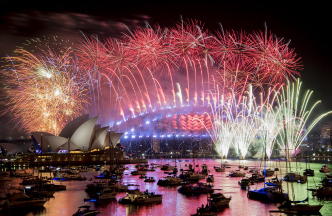 2018 SYDNEY NYE FIREWORKS