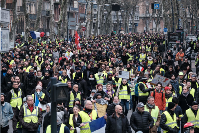 Yellow Vests Protest - Toulouse
