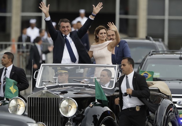 Brazil Bolsonaro Inauguration