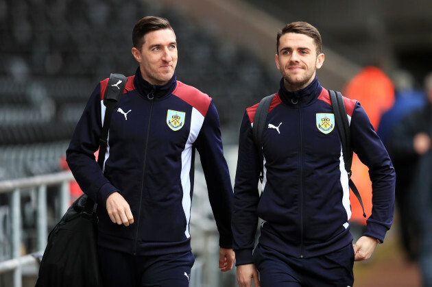 Update: Stephen Ward and Robbie Brady (file pic).