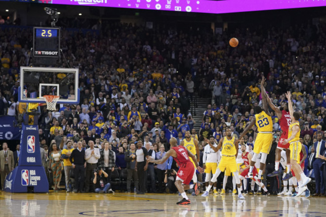 NBA: Houston Rockets at Golden State Warriors