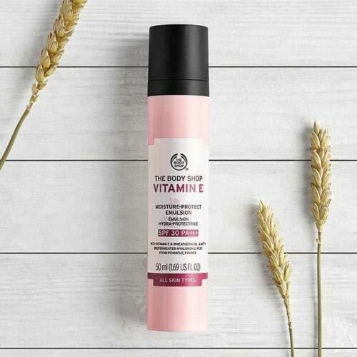 body shop moisturiser with spf