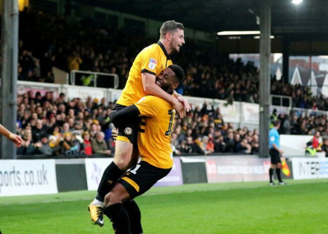 Newport County v Colchester United - Sky Bet League Two - Rodney Parade