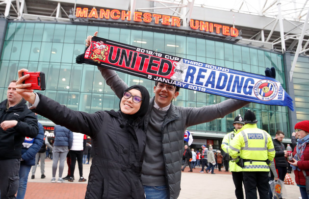 Manchester United v Reading - Emirates FA Cup - Third Round - Old Trafford
