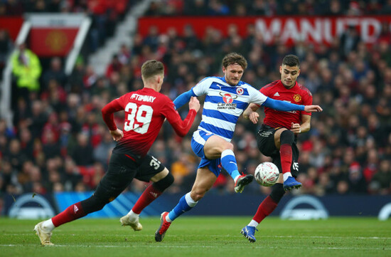 Manchester United v Reading - Emirates FA Cup - Third Round - Old Trafford