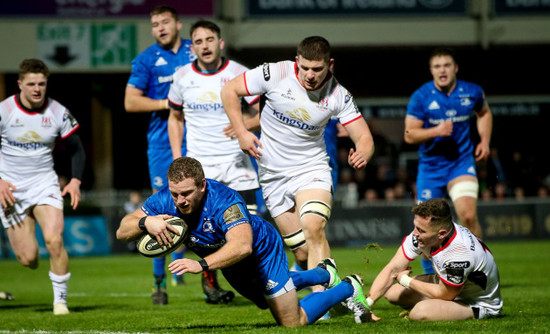 Sean Cronin scores a try despite Michael Lowry