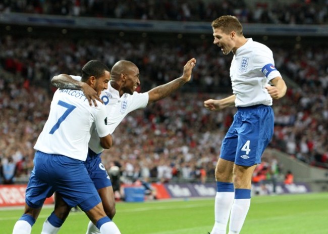 Soccer - UEFA Euro 2012 - Qualifying - Group G - England v Bulgaria - Wembley Stadium