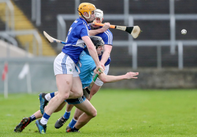 Padraig Delaney and Ryan Mullaney with Donal Burke