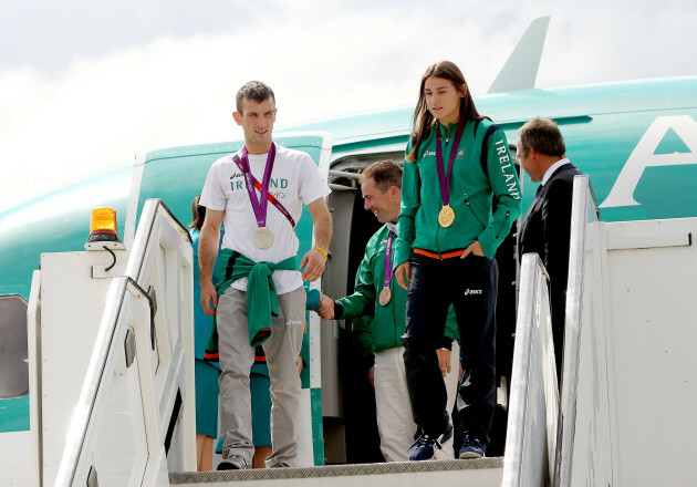 John Joe Nevin and Katie Taylor