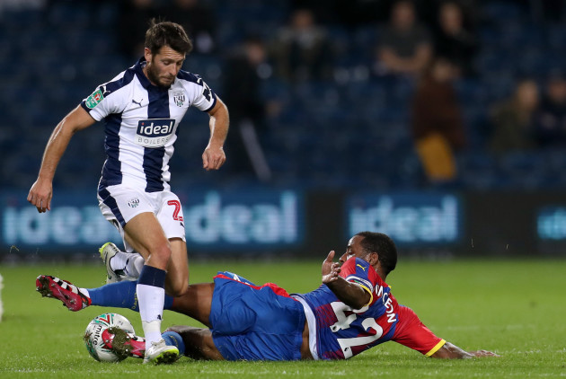 West Bromwich Albion v Crystal Palace - Carabao Cup - Third Round - The Hawthorns
