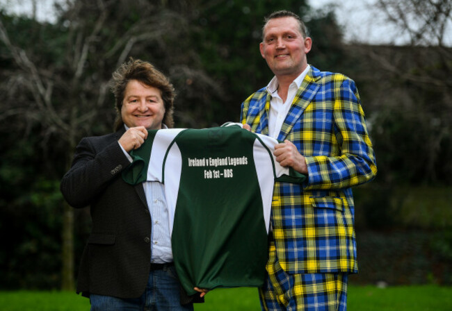 Doddie Weir Launches the Ireland v England Rugby Legends Match