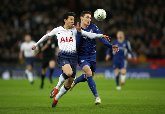 Tottenham Hotspur v Chelsea - Carabao Cup - Semi Final - First Leg - Wembley Stadium