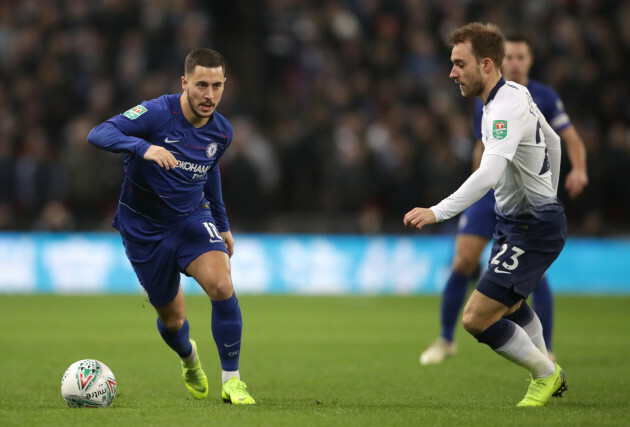 Tottenham Hotspur v Chelsea - Carabao Cup - Semi Final - First Leg - Wembley Stadium