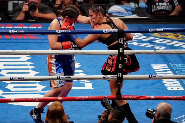 Boxing 2018 - Amanda Serrano Defeats Yamila Esther Reynoso by Unanimous Decision for the WBO Junior Welterweight Title