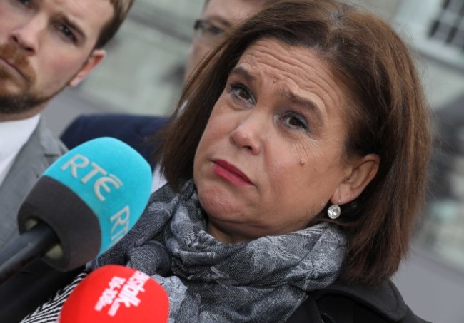 File photo Mairia Cahill To Meet Mary Lou McDonald Today. End.