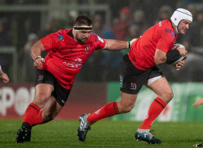 Marty Moore and Rory Best