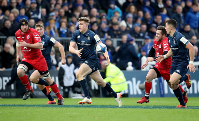 Garry Ringrose passes to Noel Reid