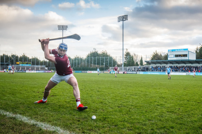 Joe Canning hits the winning point