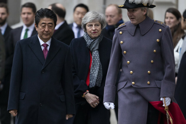 Shinzo Abe visit to UK