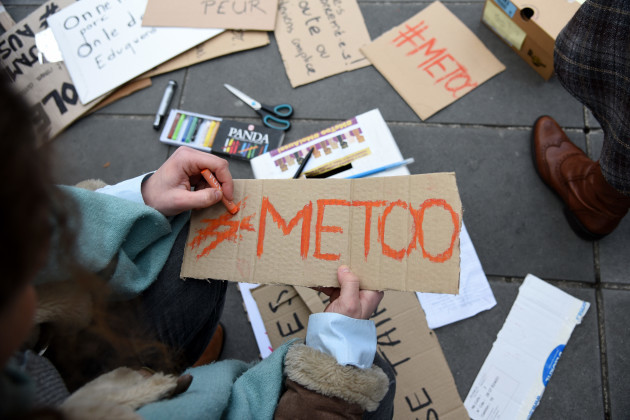 #MeToo Rally Against Sexual Harassment