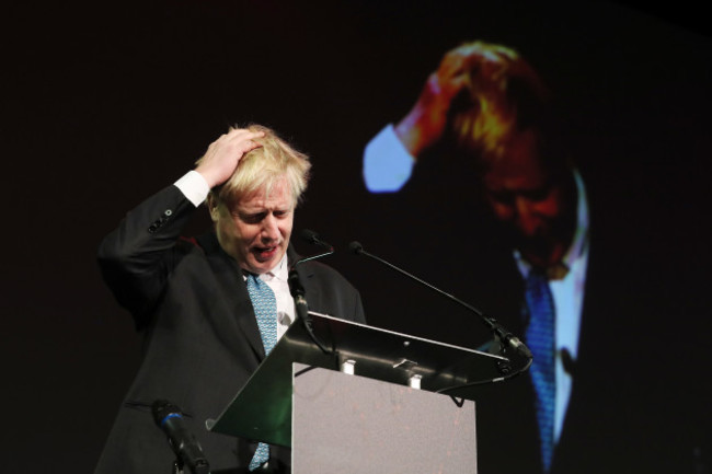 Boris Johnson in Dublin