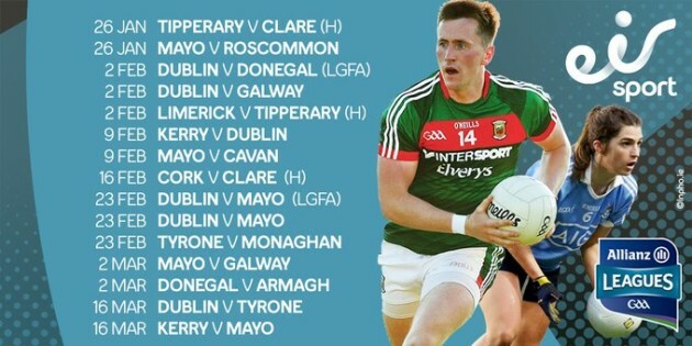 eir sport Allianz Leagues 2019