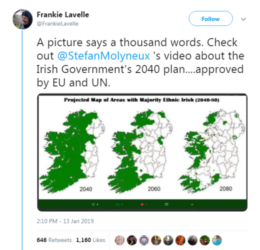 Frankie Lavelle tweet