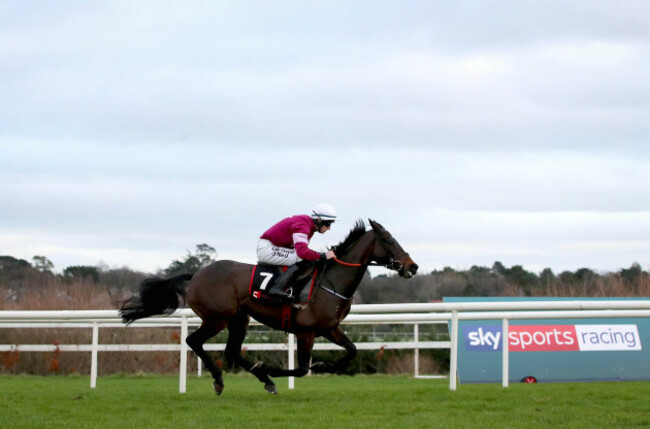 Jack Kennedy onboard Apple's Jade on his way to winning