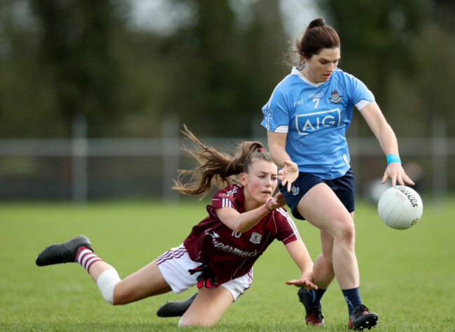 Aine McDonagh with Niamh Collins