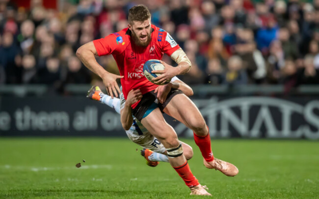 Stuart McCloskey with Finn Russell