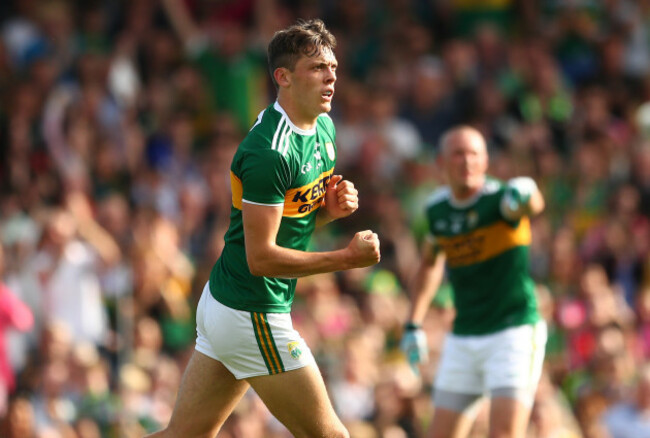 David Clifford celebrates scoring a penalty