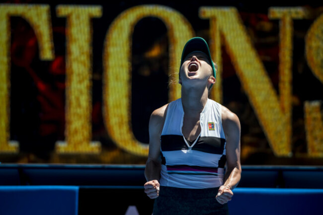 TENNIS: JAN 19 Australian Open