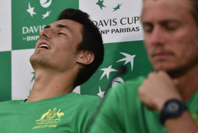Australia v USA Davis Cup preparations -  Kooyong Lawn Tennis Club