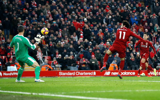 Liverpool v Crystal Palace - Premier League - Anfield Stadium