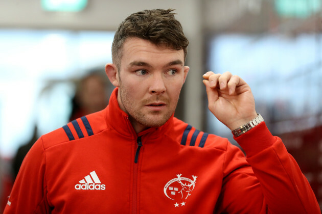 Peter O'Mahony arrives