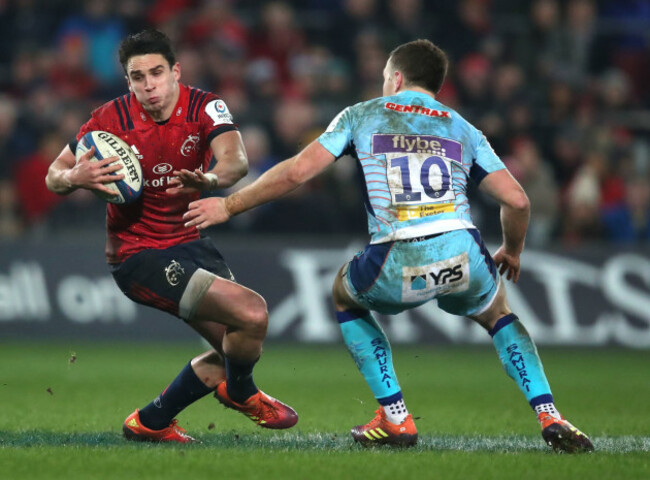 Joey Carbery and Joe Simmonds