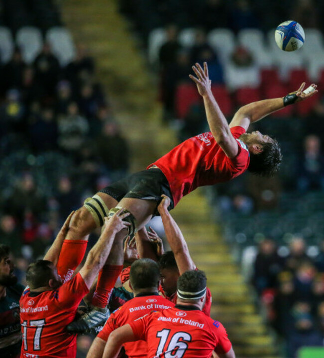 Iain Henderson wins a lineout