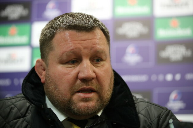 Dai Young at the post match press conference